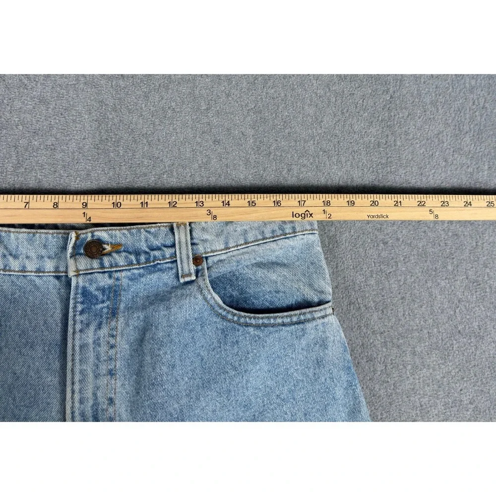 Vintage Levi's 550 Men's 34x30 Jeans USA Made 90s Tapered Leg Light Wash